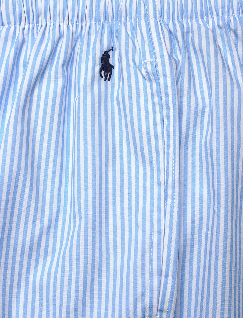 Polo Ralph Lauren - Polo Bear Striped Cotton Pajama Pant - pyjamasbyxor - blue stripe - 2