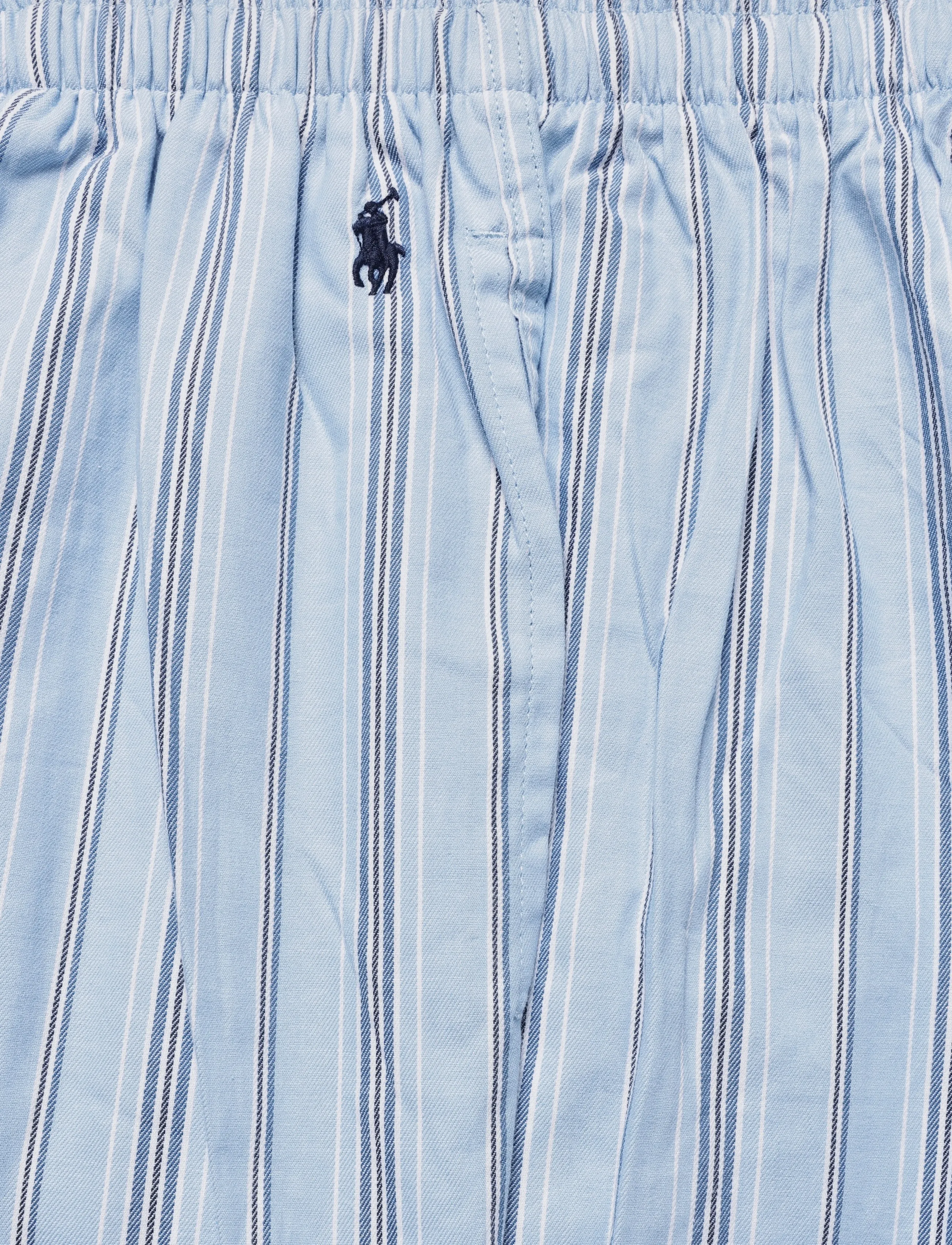 Polo Ralph Lauren - Polo Bear Striped Cotton Pajama Pant - pyjama bottoms - blue white multi - 5
