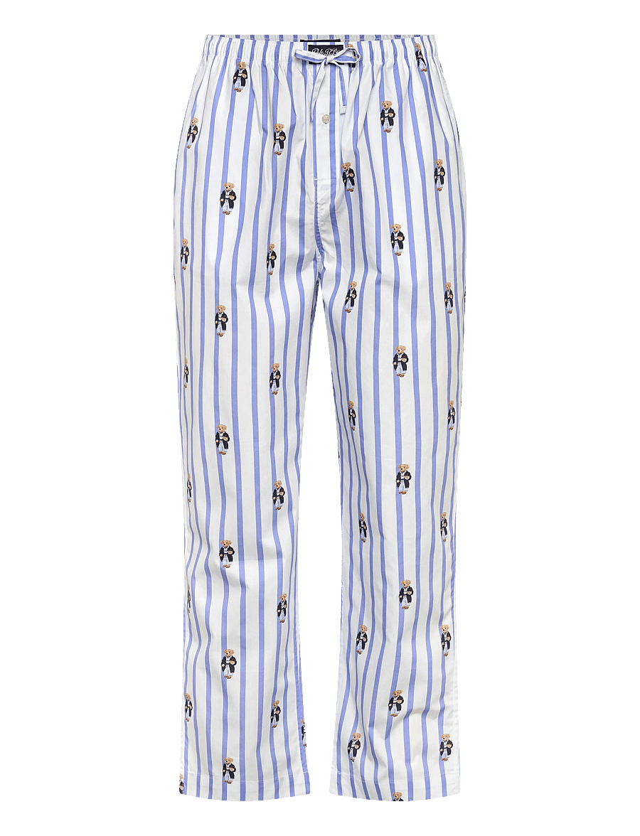 Polo Ralph Lauren - COTTON-SLE-BOT - pyjamasbyxor - harbor island blu - 1
