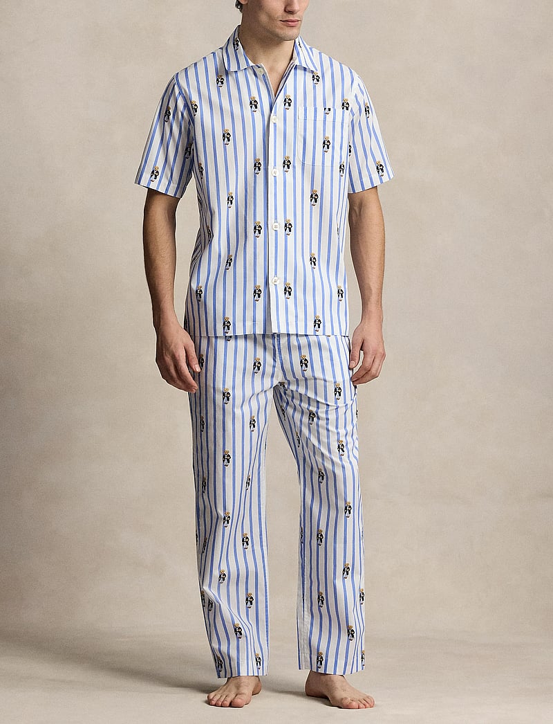 Polo Ralph Lauren - COTTON-SLE-BOT - pyjamasbyxor - harbor island blu - 3