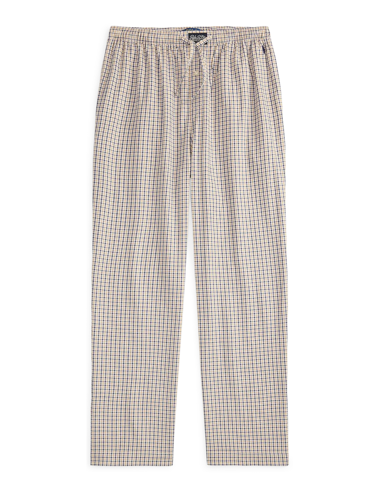 Polo Ralph Lauren Polo Bear Striped Cotton Pajama Pant - Underwear - KHAKI WHITE MULTI / cream