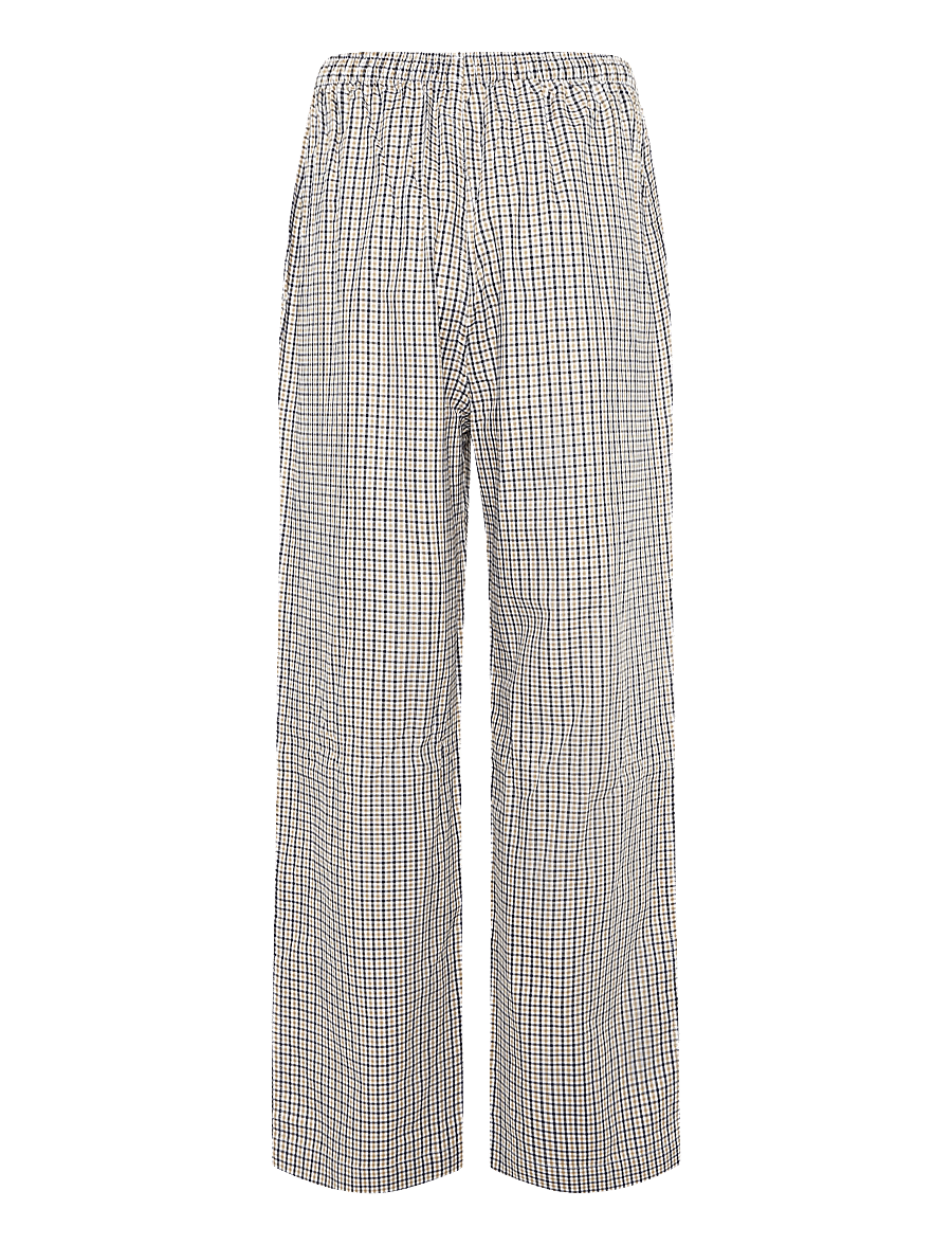 Polo Ralph Lauren - Polo Bear Striped Cotton Pajama Pant - pidžaamapüksid - khaki white multi - 2