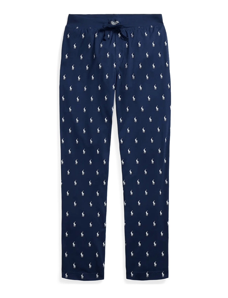 Polo Ralph Lauren - Signature Pony Jersey Pajama Pant - pyjamahosen - cruise navy aopp - 0