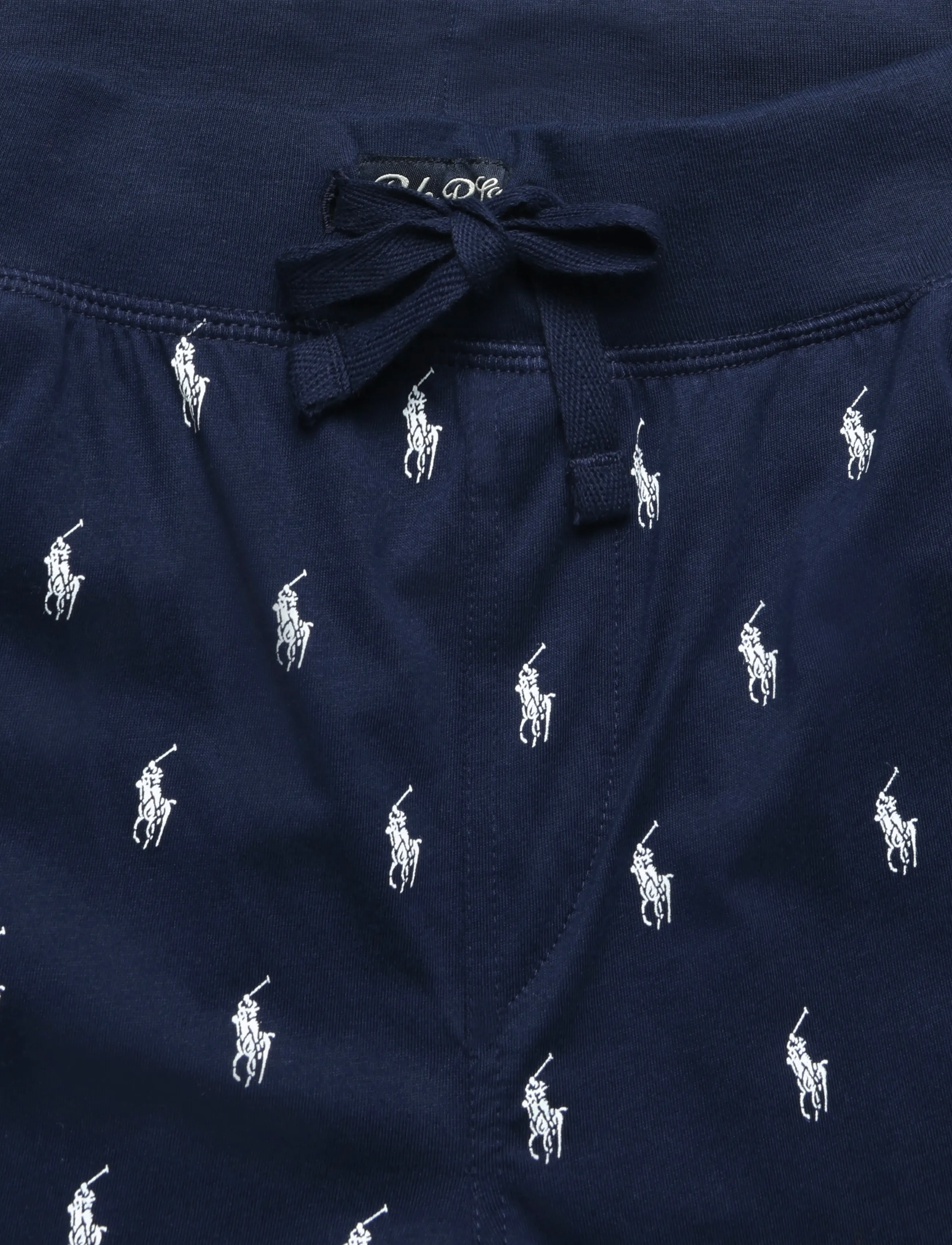 Polo Ralph Lauren - Signature Pony Jersey Pajama Pant - pidžaamapüksid - cruise navy aopp - 5