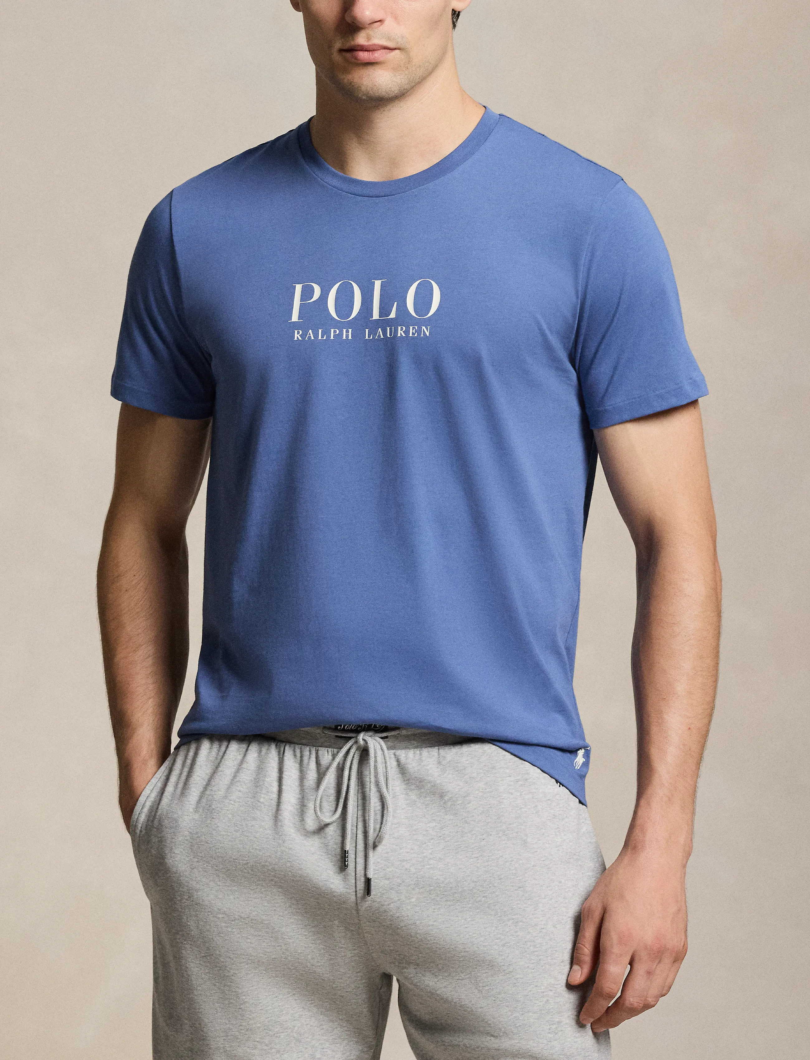 Polo Ralph Lauren - Pyjamasskjorta med logotyp - pyjamasöverdelar - carson blue - 0