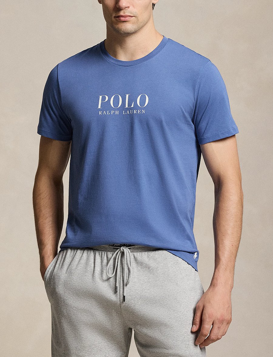Polo Ralph Lauren - Pyjamasskjorta med logotyp - pyjamasöverdelar - carson blue - 0