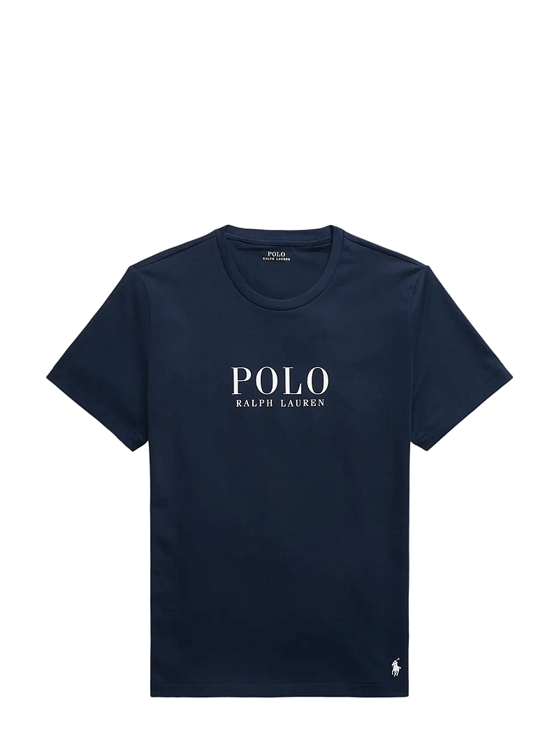 Polo Ralph Lauren - Logo Cotton Jersey Sleep Shirt - pyjamasöverdelar - cruise navy - 1