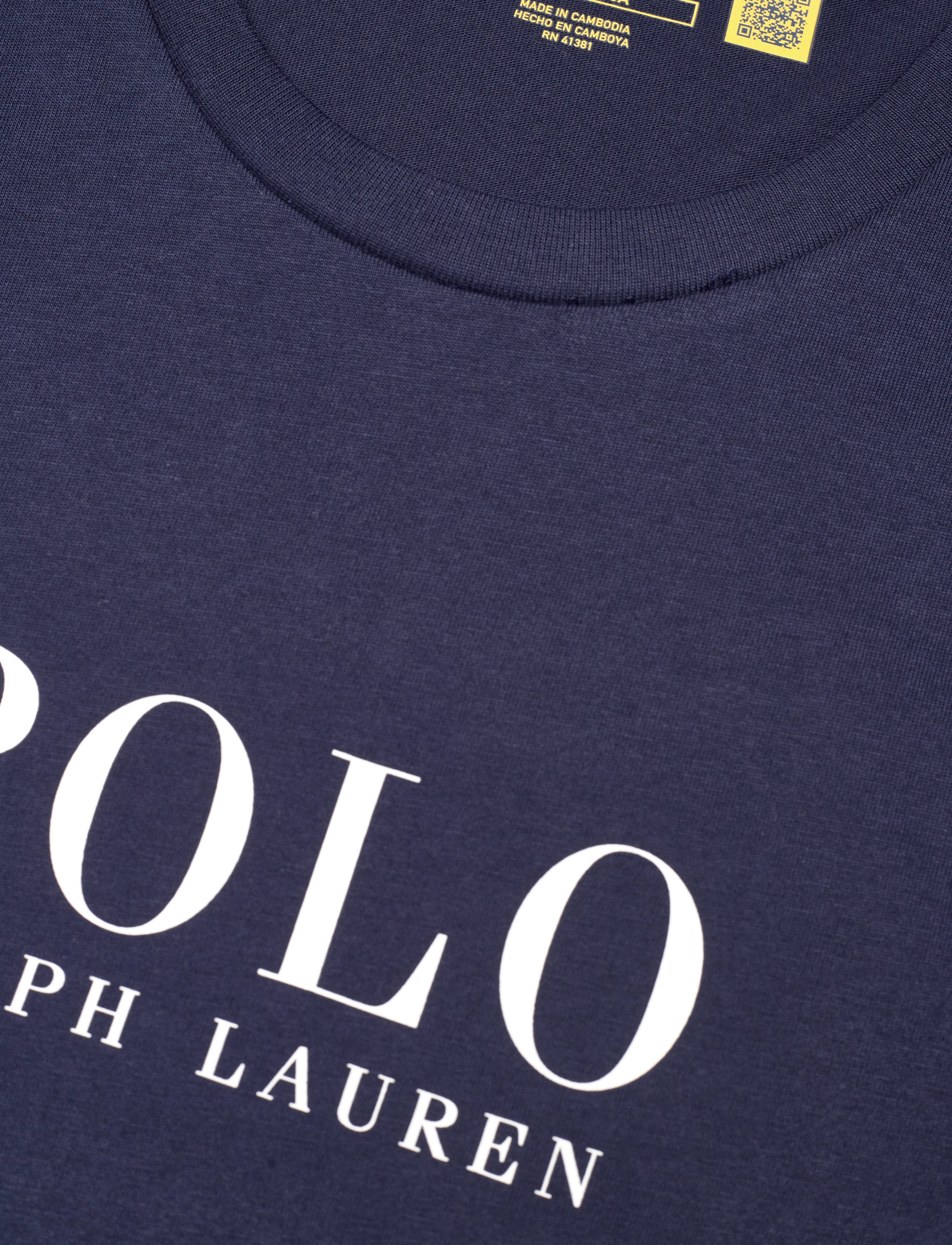 Polo Ralph Lauren - Logo Cotton Jersey Sleep Shirt - pyjamasöverdelar - cruise navy - 4