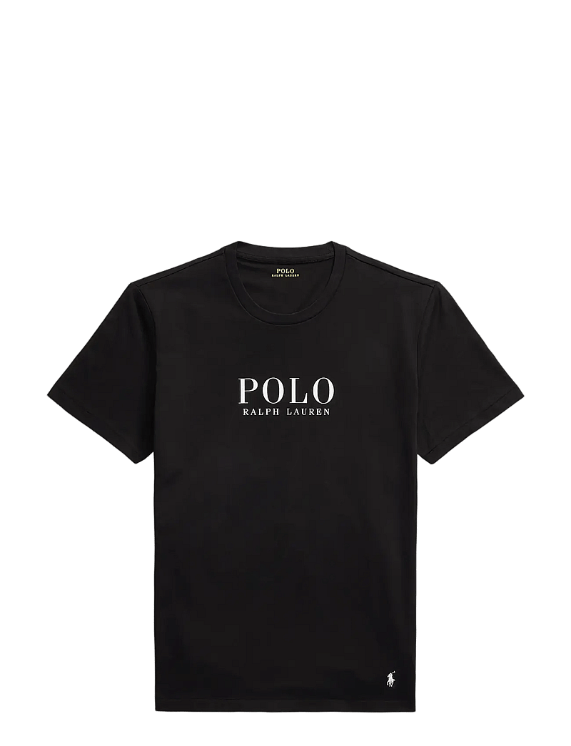 Polo Ralph Lauren - Logo Cotton Jersey Sleep Shirt - nattrøjer - polo black - 1