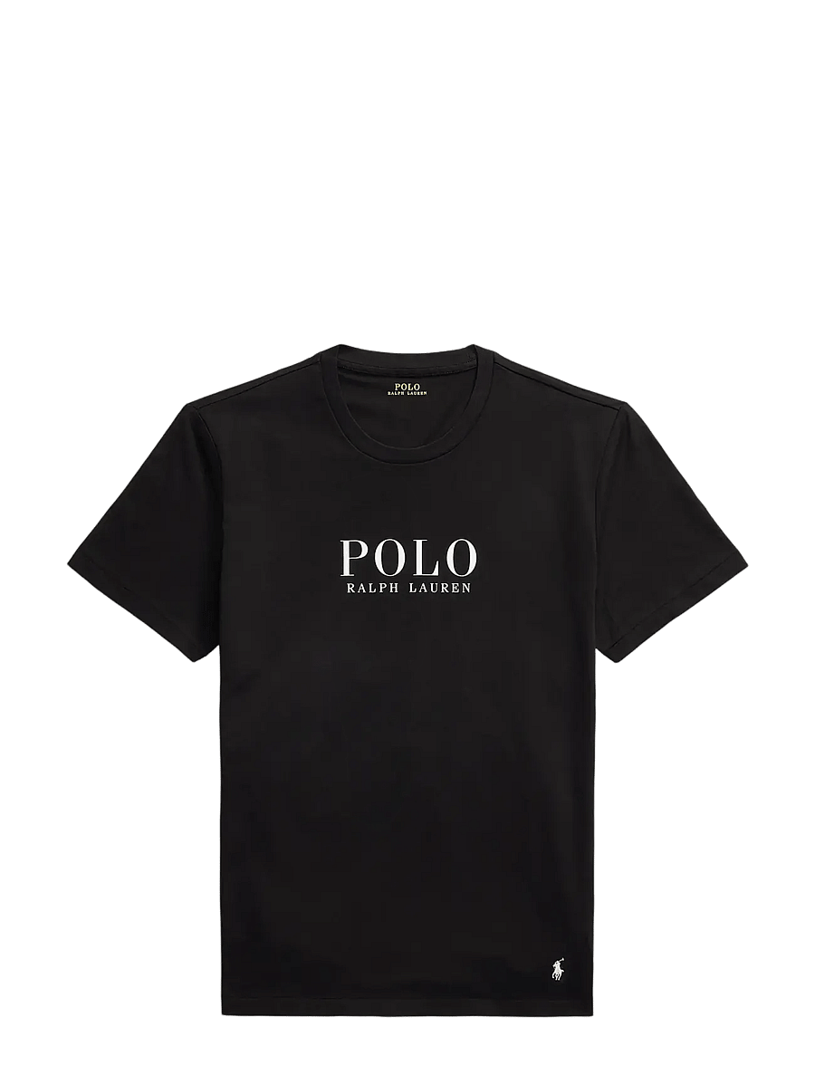 Polo Ralph Lauren - Logo Cotton Jersey Sleep Shirt - pidžaama topid - polo black - 1