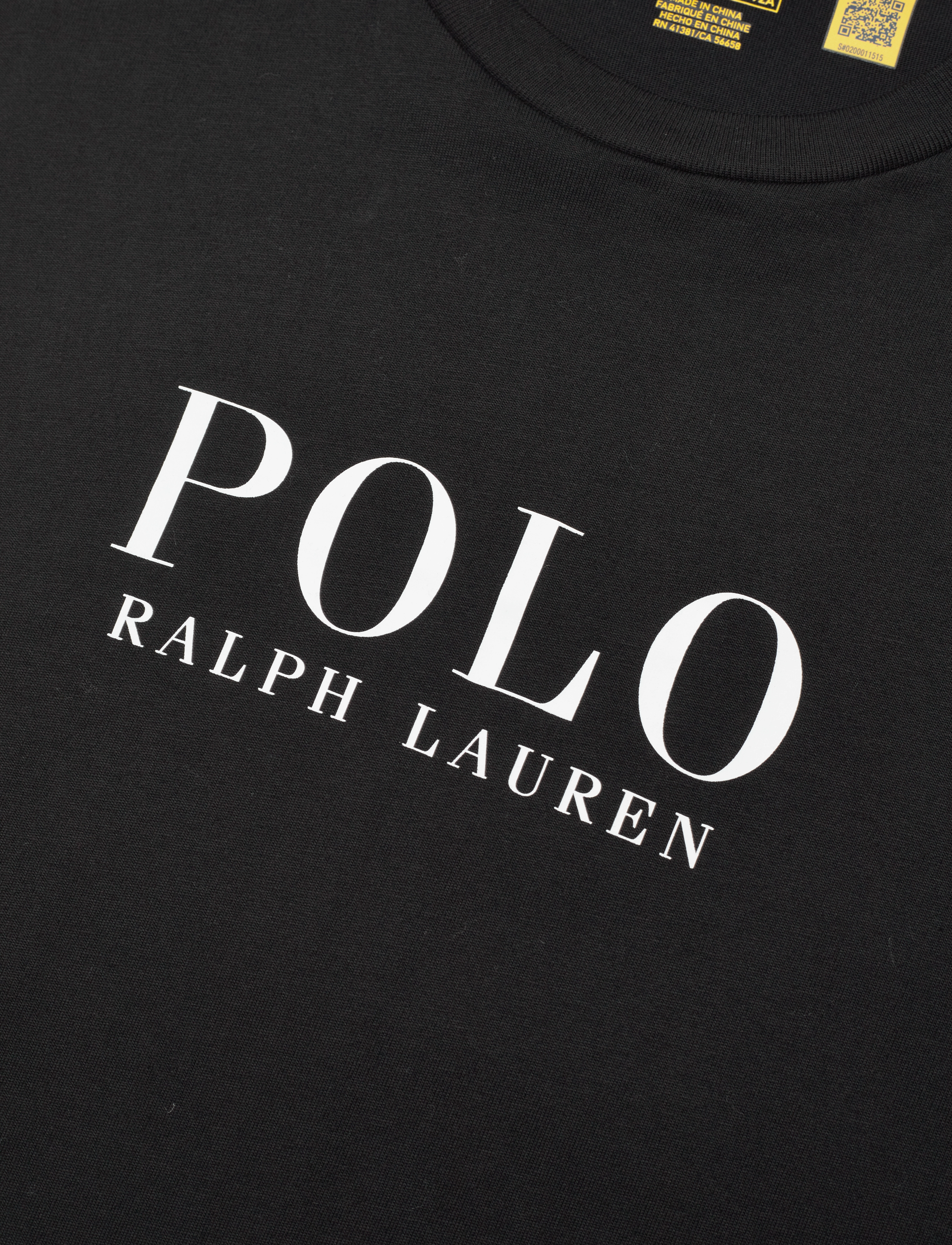 Polo Ralph Lauren - Logo Cotton Jersey Sleep Shirt - pyjama tops - polo black - 5
