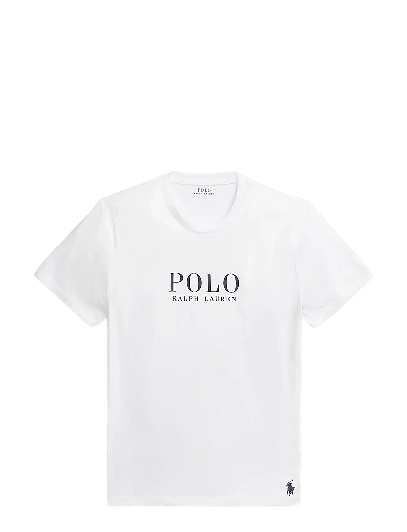 Polo Ralph Lauren - Logo Cotton Jersey Sleep Shirt - nattrøjer - white - 1