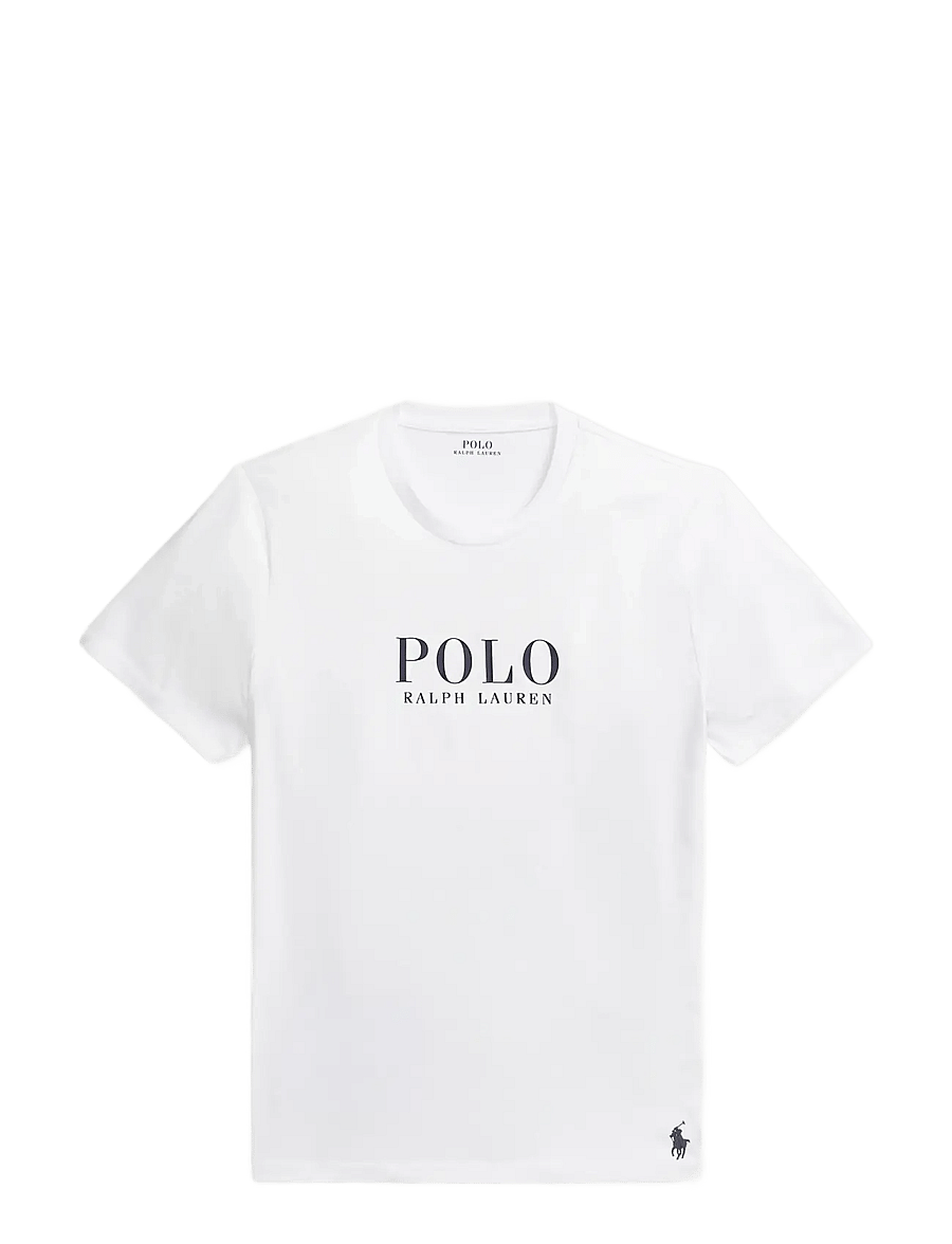 Polo Ralph Lauren - Logo Cotton Jersey Sleep Shirt - pyjamaoberteil - white - 1