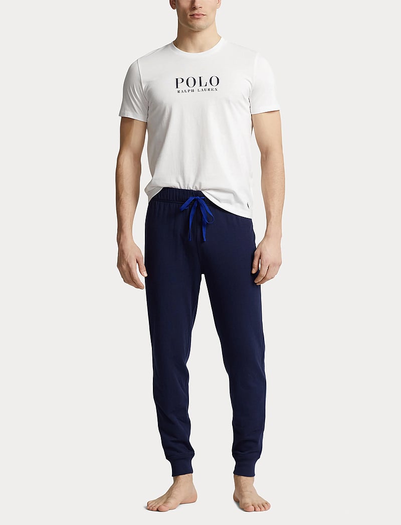 Polo Ralph Lauren - Logo Cotton Jersey Sleep Shirt - nattrøjer - white - 0
