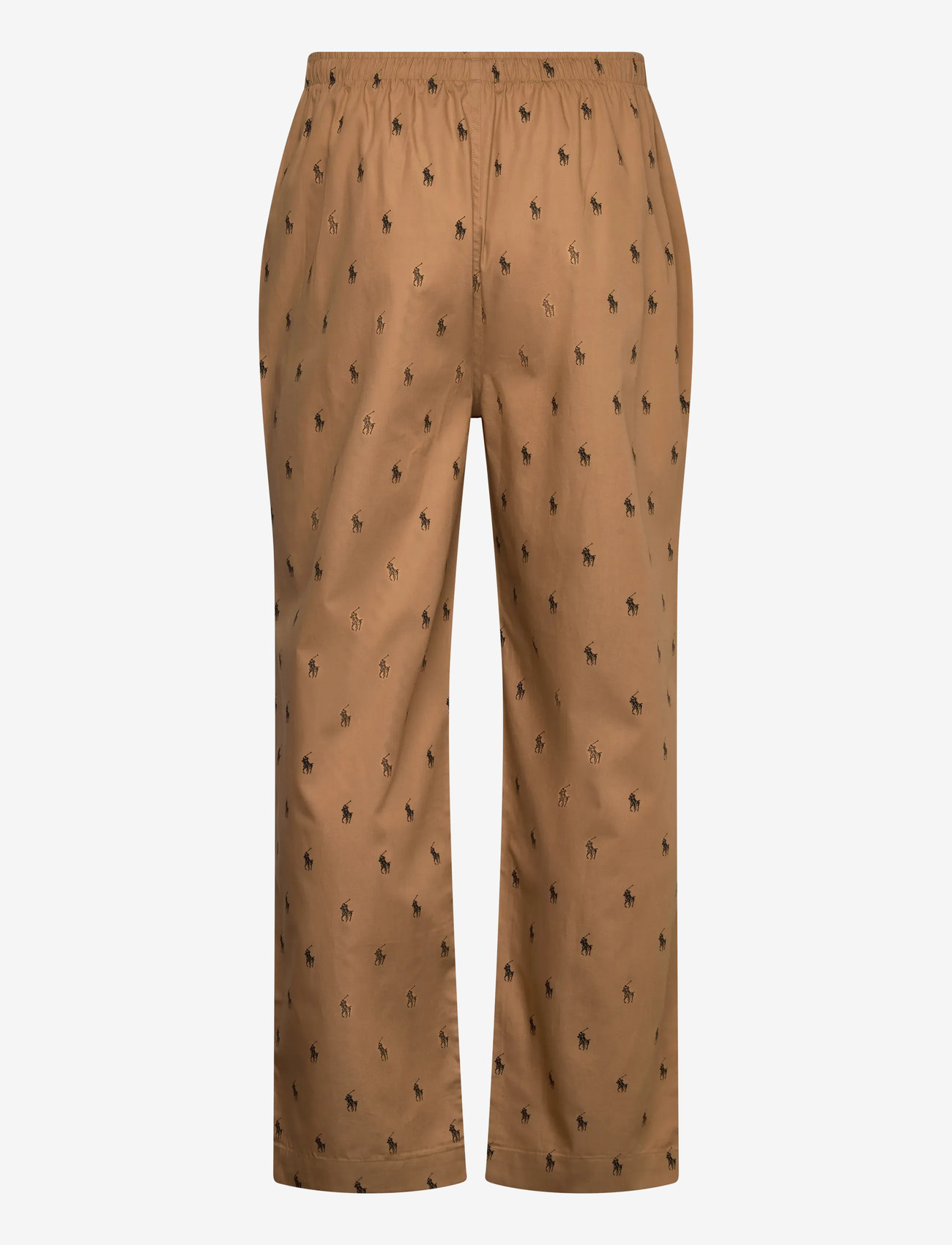 Polo Ralph Lauren - Signature Pony Cotton Pajama Pant - pyjamasbyxor - classic camel aop - 1