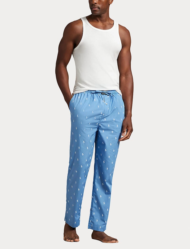Polo Ralph Lauren - COTTON-SLE-BOT - pyjamahose - hatteras blue aop - 0