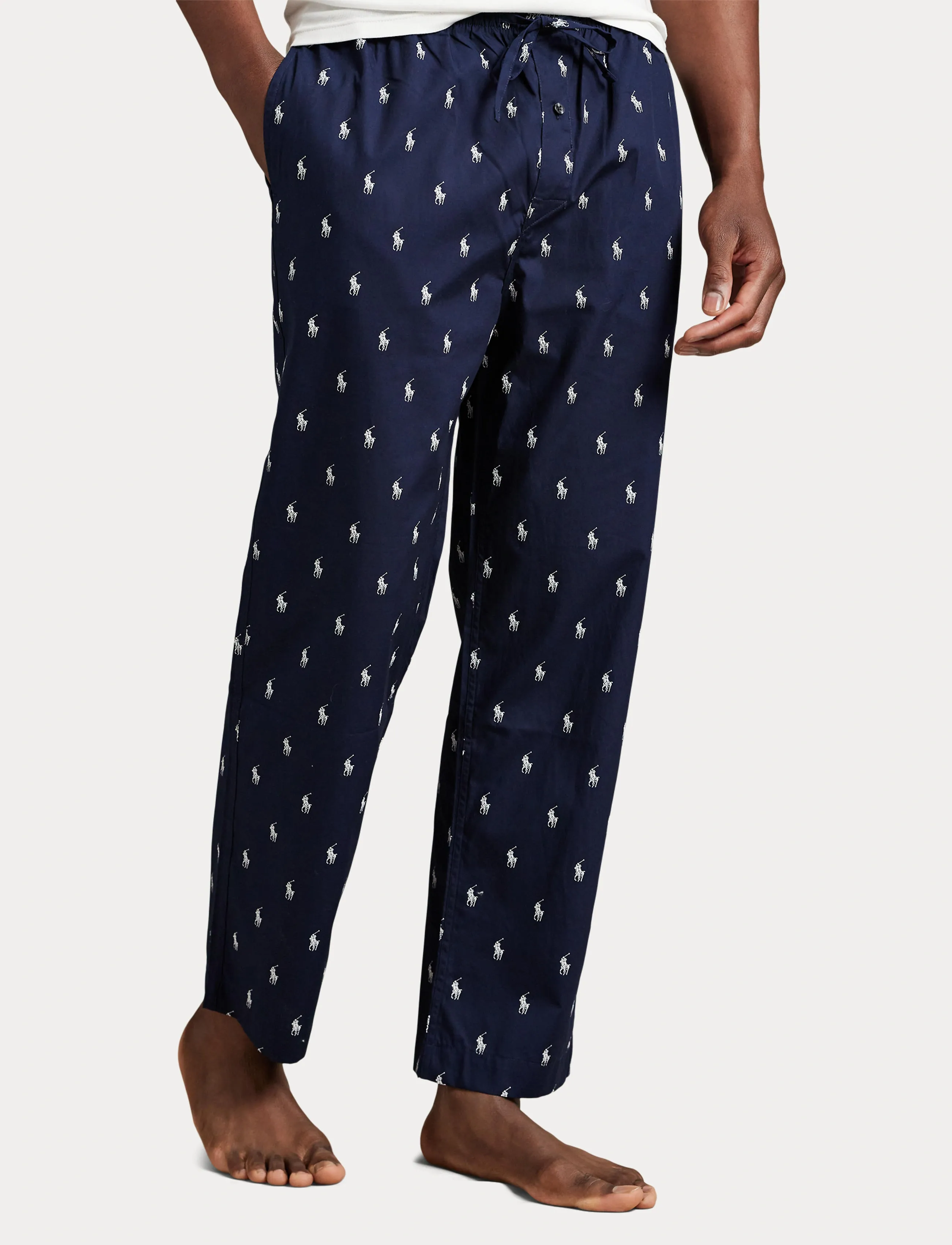 Polo Ralph Lauren - COTTON-SLE-BOT - pyjamahousut - navy / nevis aopp - 3