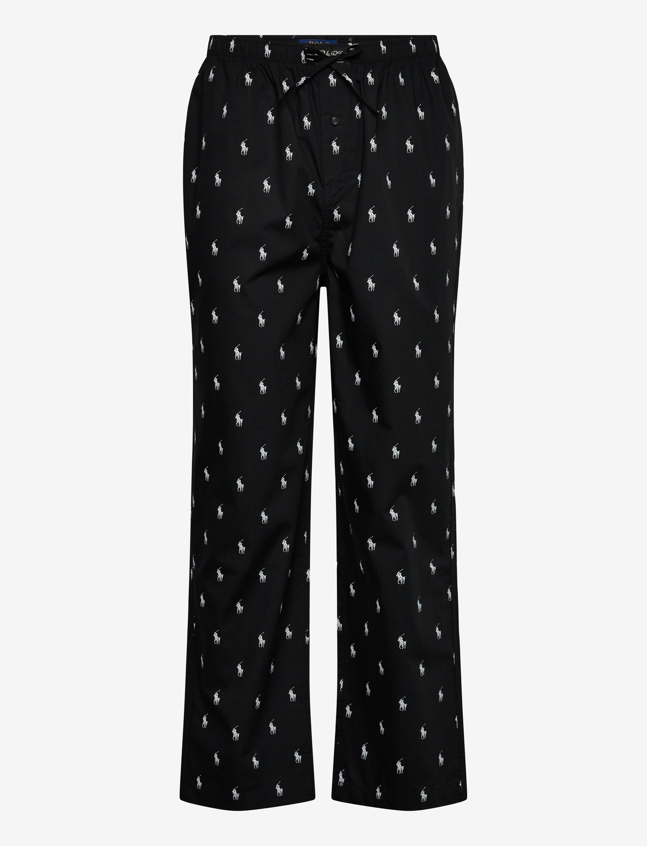 Polo Ralph Lauren - Signature Pony Cotton Pajama Pant - pyjamahose - polo black aopp - 0