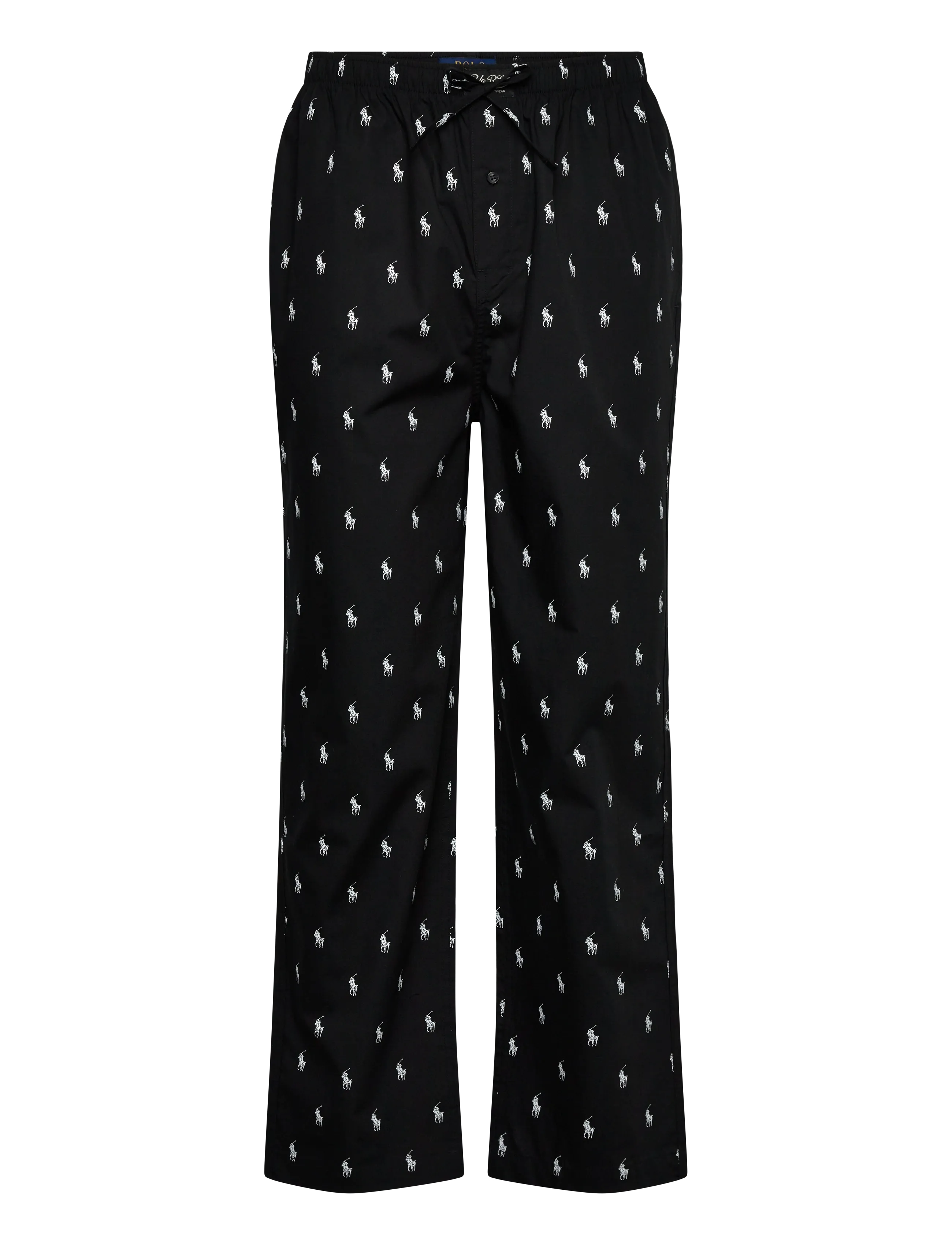 Polo Ralph Lauren Signature Pony Cotton Pajama Pant - Natbukser - POLO BLACK AOPP / black