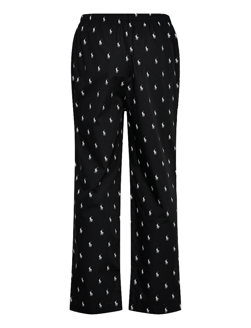 Polo Ralph Lauren - Signature Pony Cotton Pajama Pant - pyjamahose - polo black aopp - 1