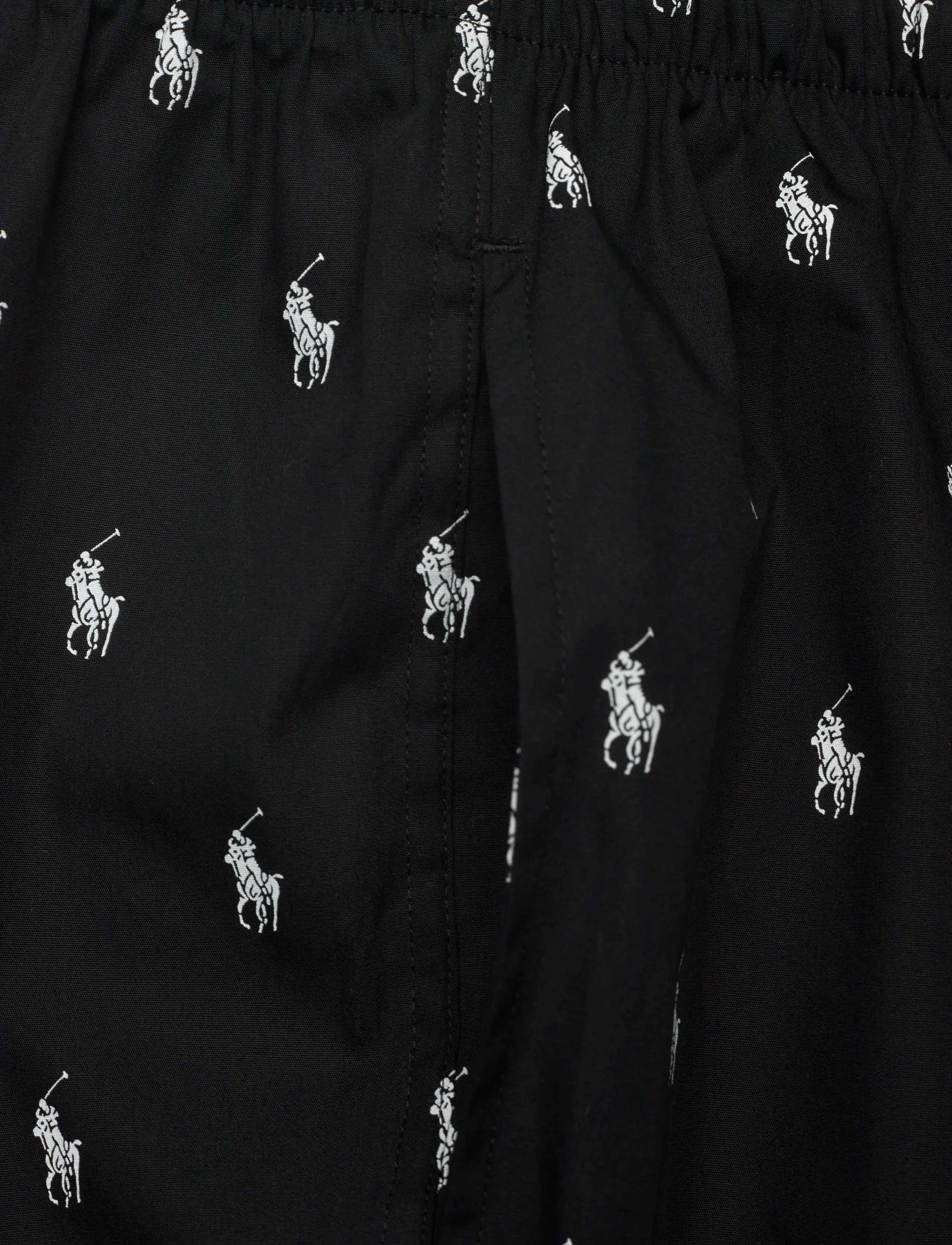 Polo Ralph Lauren - COTTON-SLE-BOT - náttbuxur - polo black aopp - 4