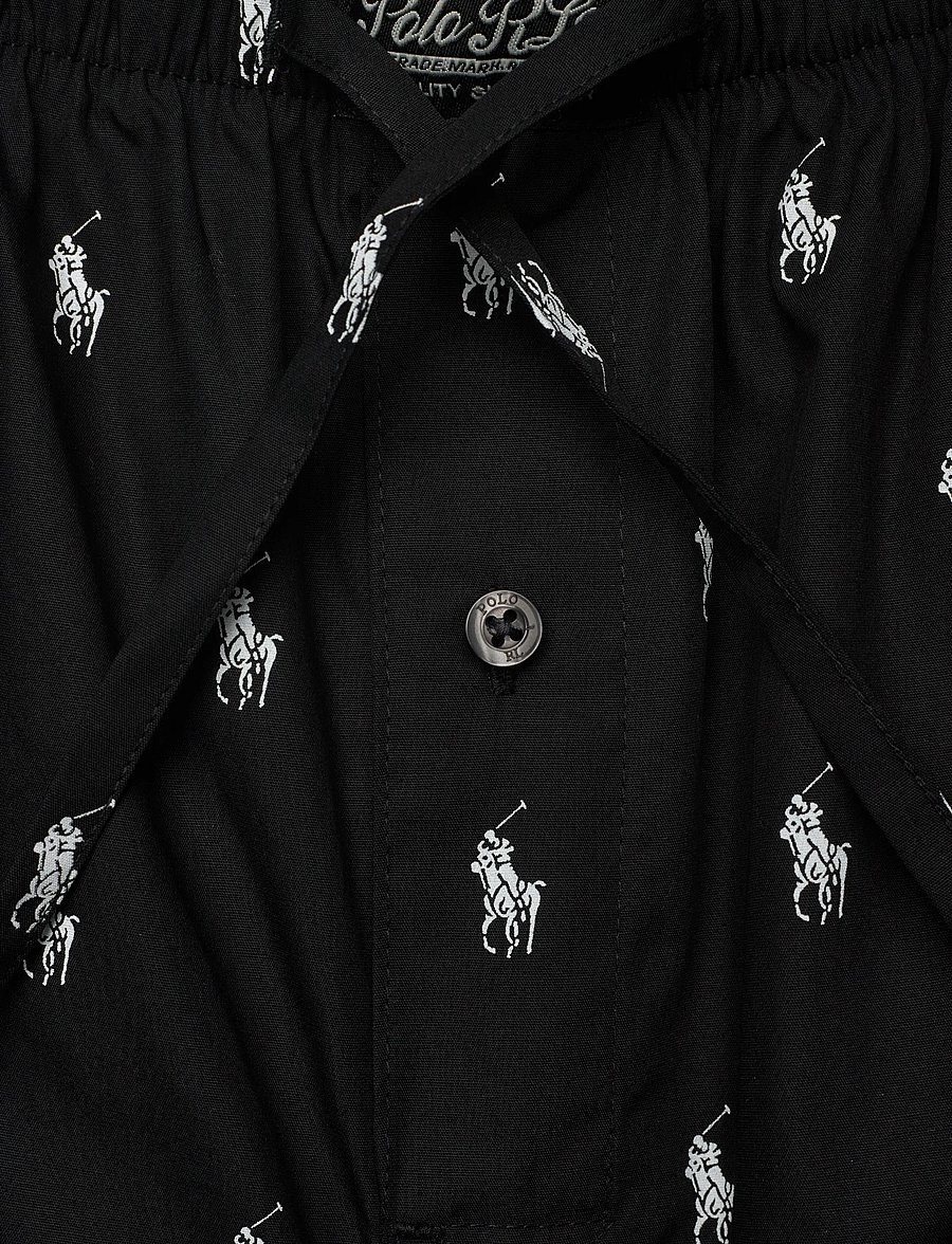 Polo Ralph Lauren - COTTON-SLE-BOT - pyjamahosen - polo black aopp - 5