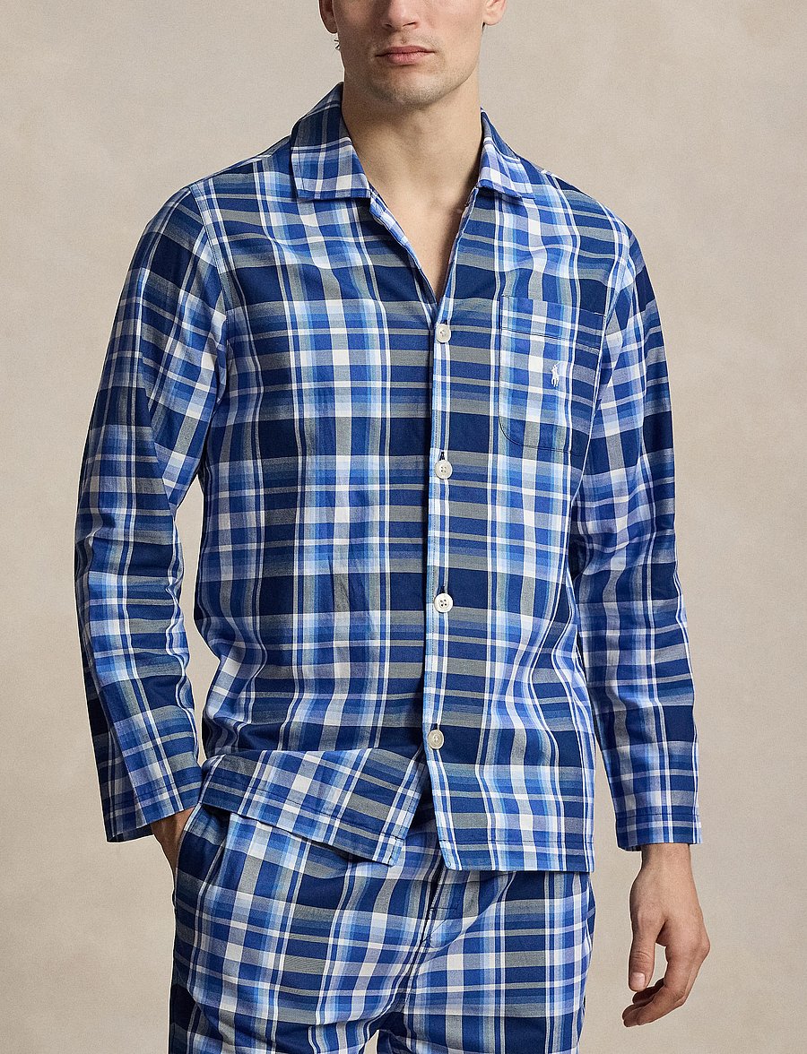 Polo Ralph Lauren - COTTON-SLE-SET - pidžaamakomplektid - blue plaid multi - 0