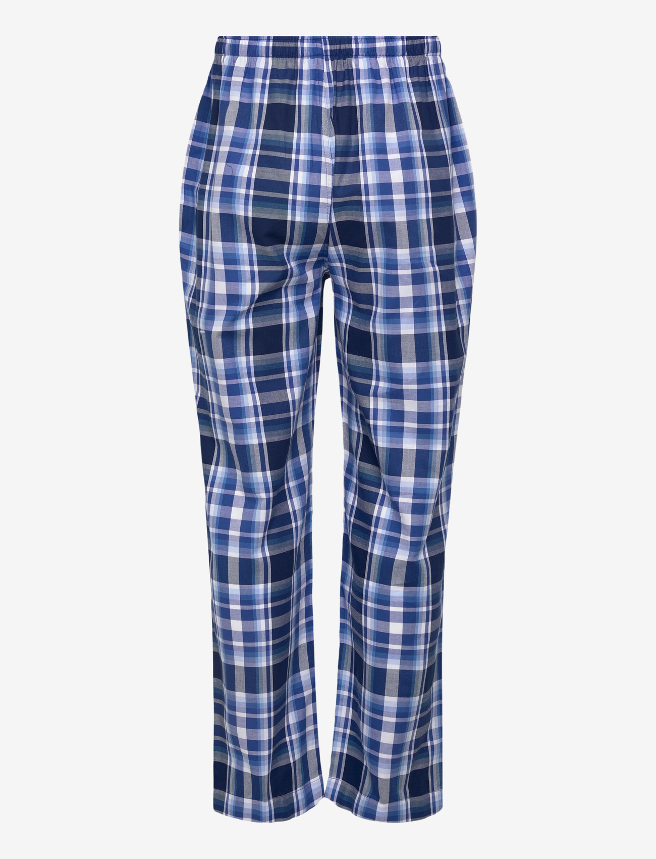 Polo Ralph Lauren - Monogram-Print Cotton Pajama Set - pyjamasets - blue plaid multi - 4
