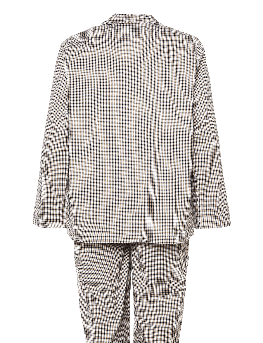 Polo Ralph Lauren - COTTON-SLE-SET - nattøj sæt - khaki white multi - 1