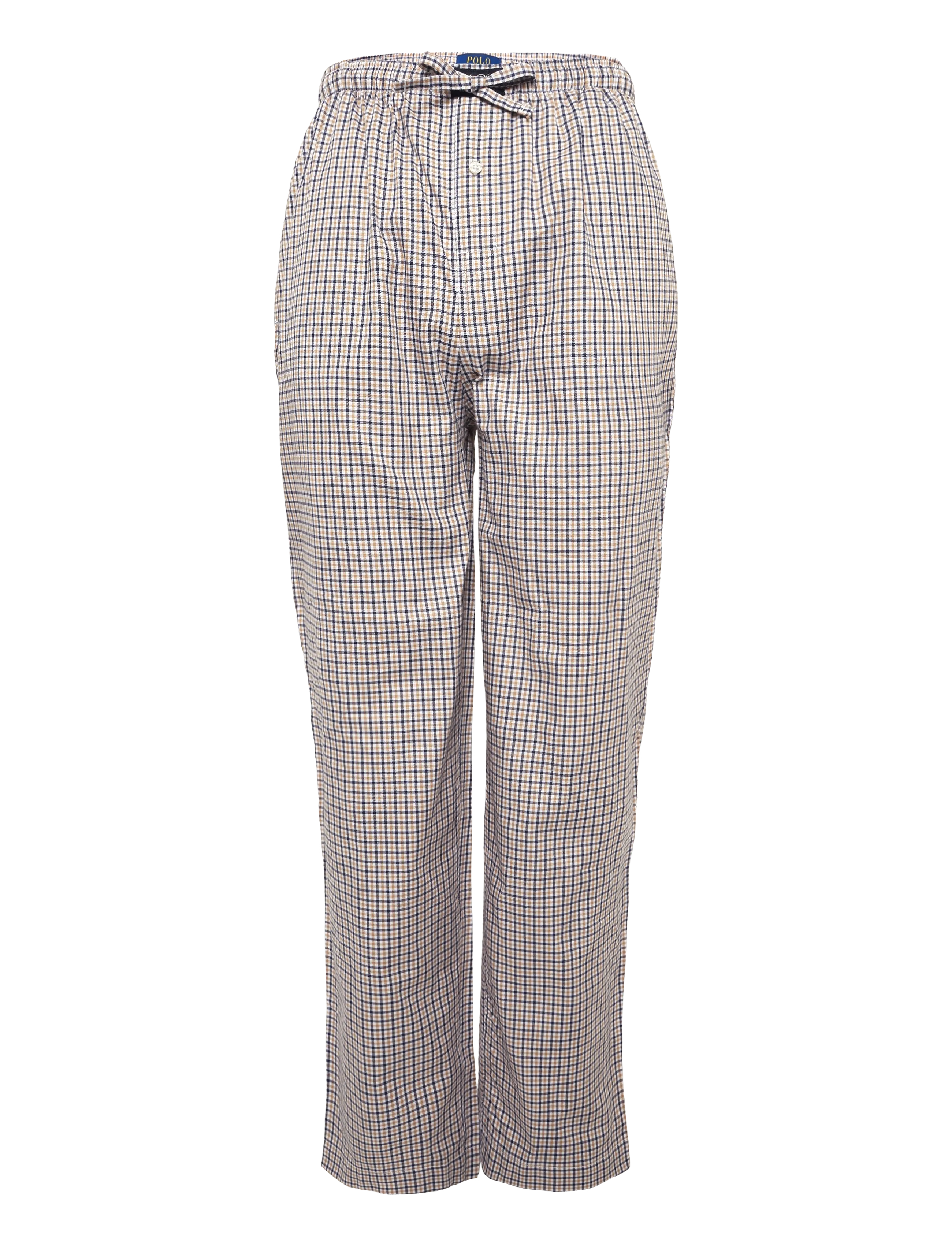 Polo Ralph Lauren - COTTON-SLE-SET - nattøj sæt - khaki white multi - 2