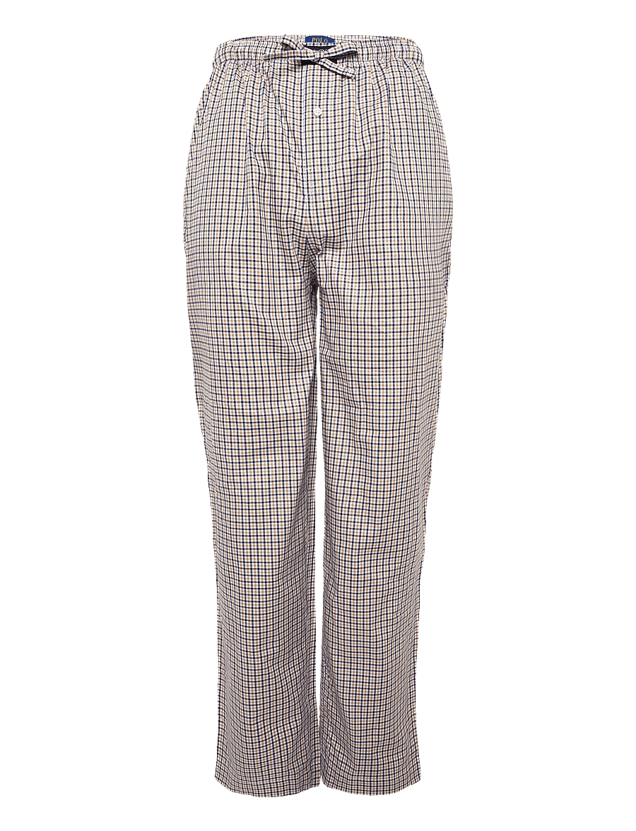 Polo Ralph Lauren - COTTON-SLE-SET - nattøj sæt - khaki white multi - 2