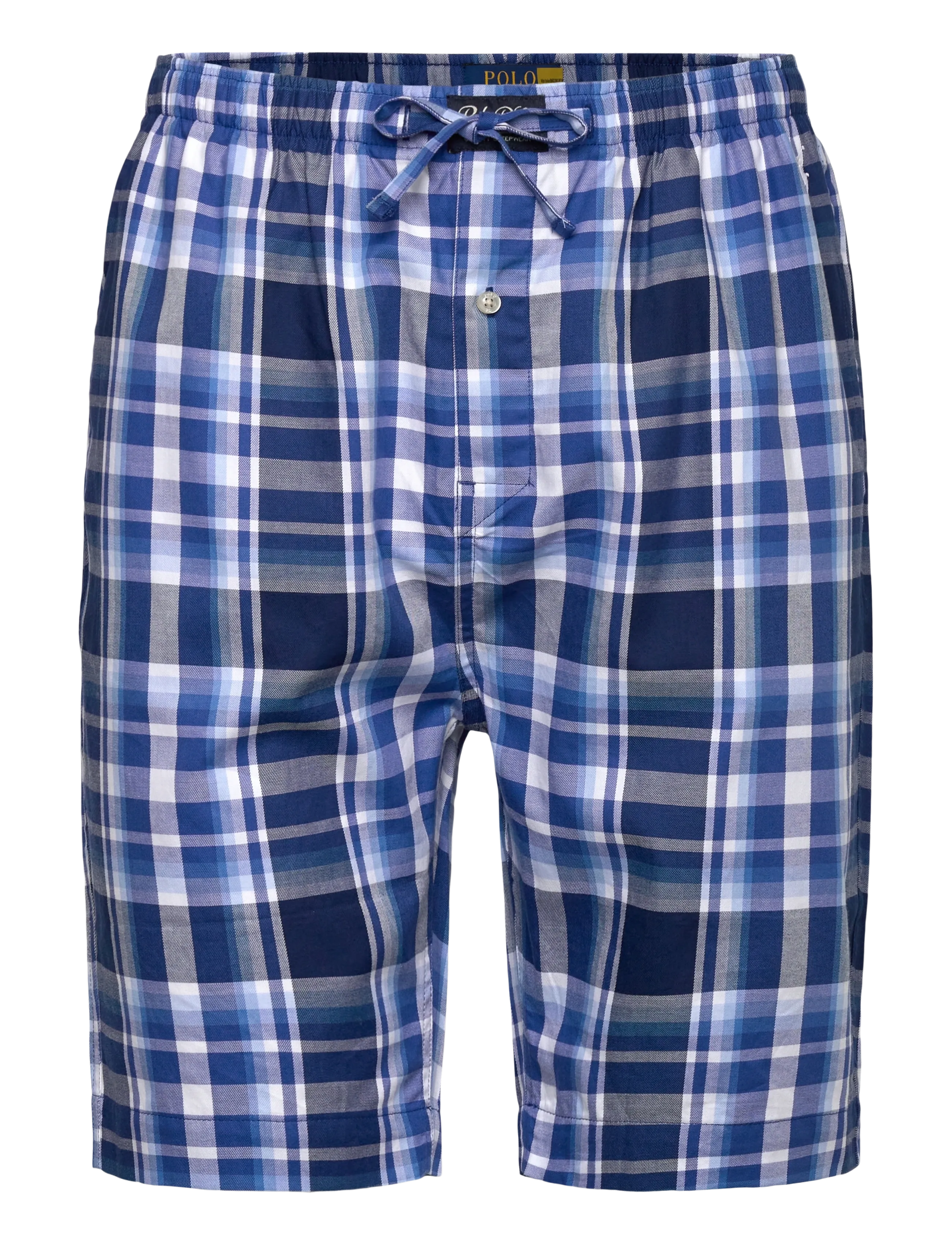 Polo Ralph Lauren COTTON-SLE-BOT - Pyjamasbyxor - BLUE PLAID MULTI / blue