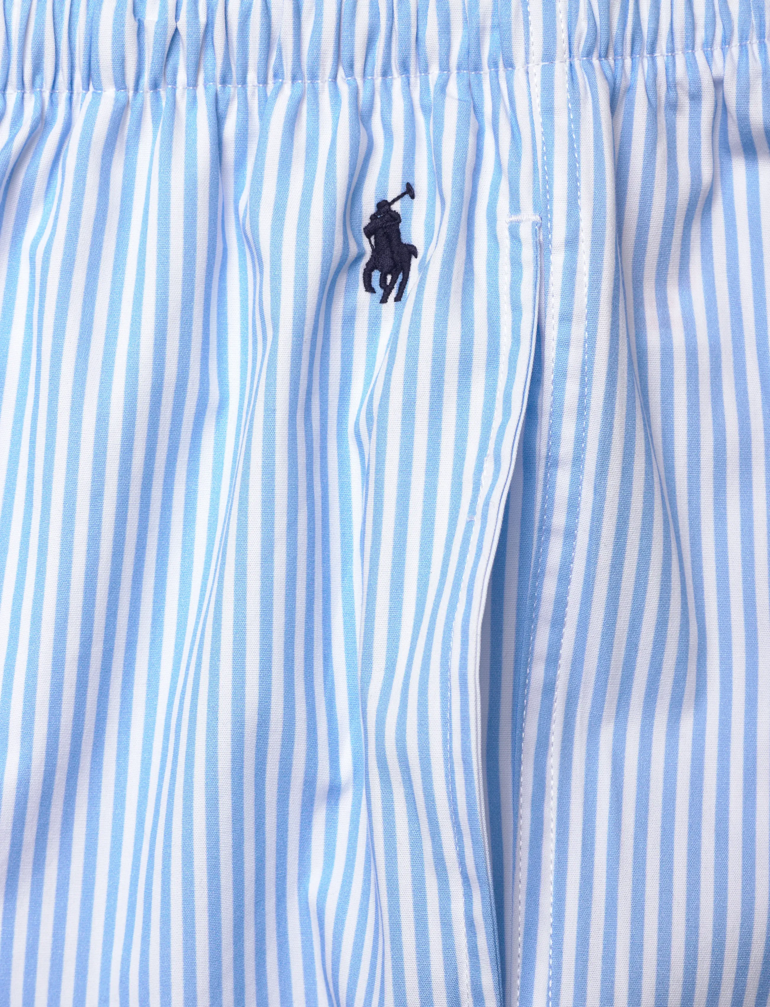 Polo Ralph Lauren - COTTON-SLE-BOT - mænd - blue stripe - 5