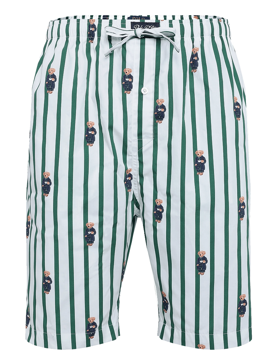 Polo Ralph Lauren - COTTON-SLE-BOT - pyjamahosen - verano green/whit - 0