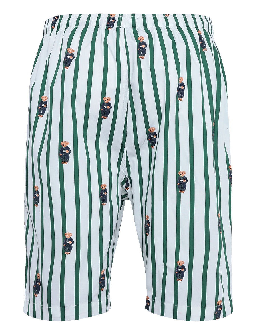 Polo Ralph Lauren - COTTON-SLE-BOT - pyjamahosen - verano green/whit - 1