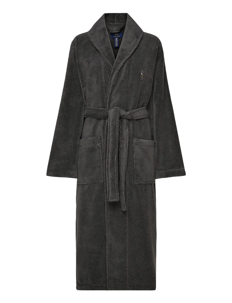 Polo Ralph Lauren - BCI COTTON/TERRY-LNG-RBE - bademäntel - dark slate - 0