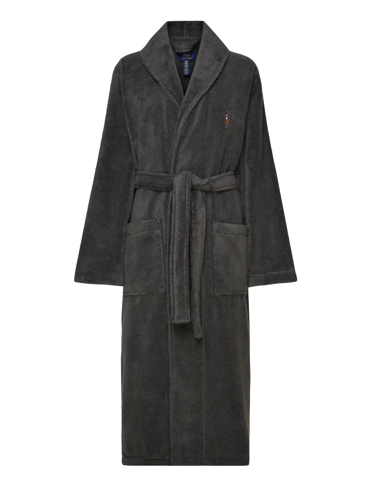 Polo Ralph Lauren Shawl-Collar Terry Robe - Morgenkåber - DARK SLATE / black
