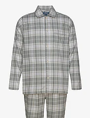 Polo Ralph Lauren Underwear - Plaid Flannel Pajama Set - pižamų rinkinys - grey plaid - 0