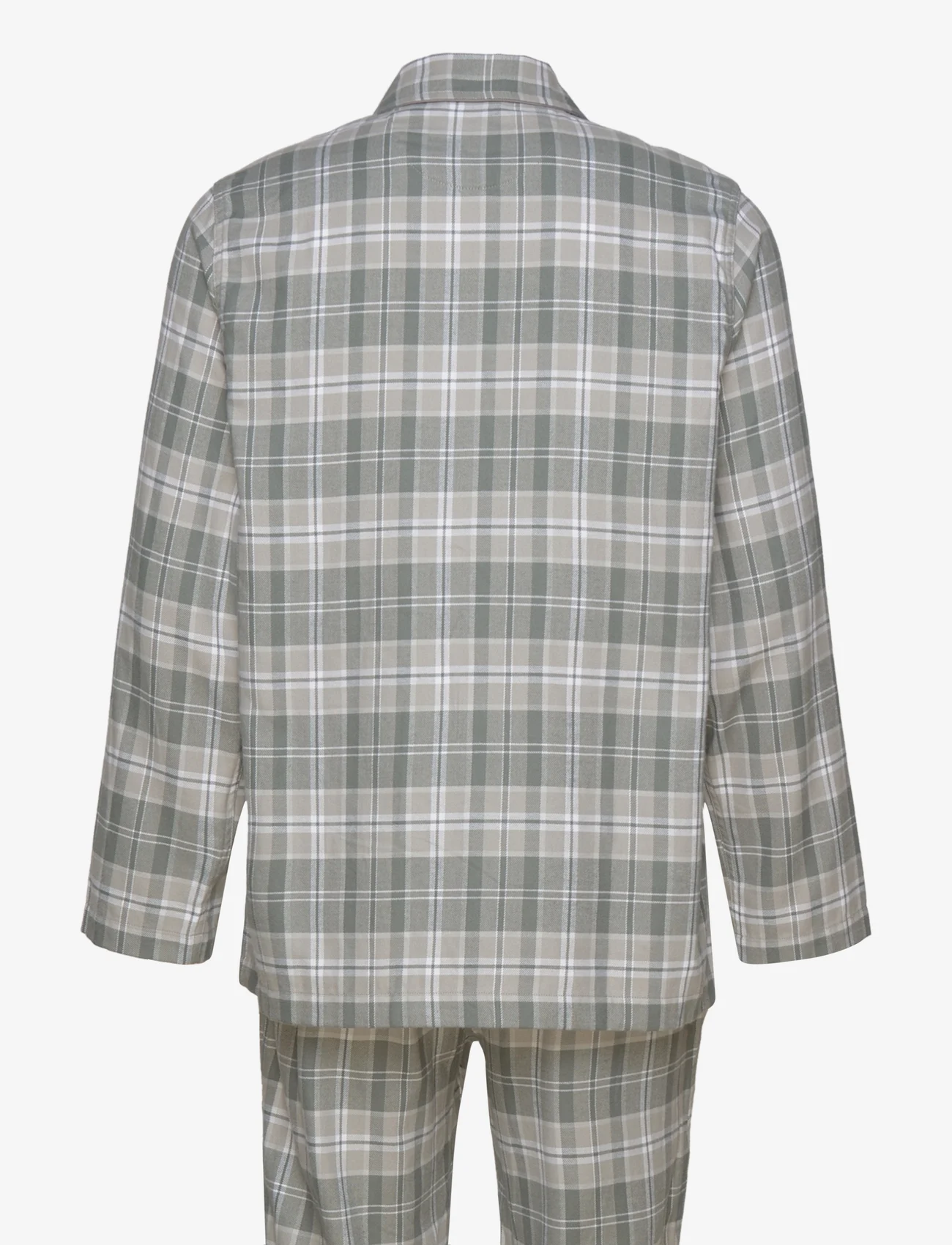 Polo Ralph Lauren Underwear - Plaid Flannel Pajama Set - pižamų rinkinys - grey plaid - 1