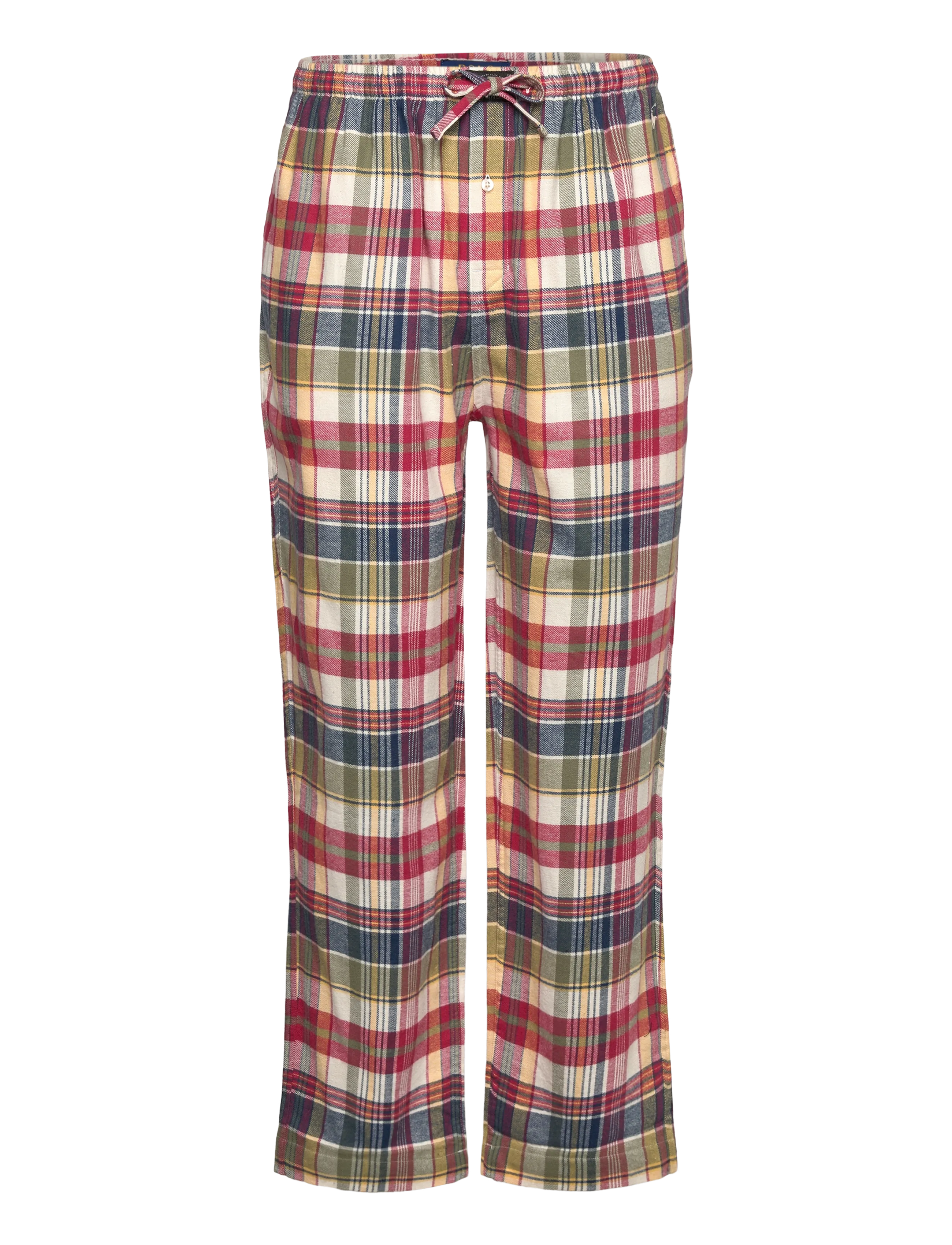 Polo Ralph Lauren Plaid Flannel Pajama Pant - Aluspesu - RED MULTI PLAID / multi