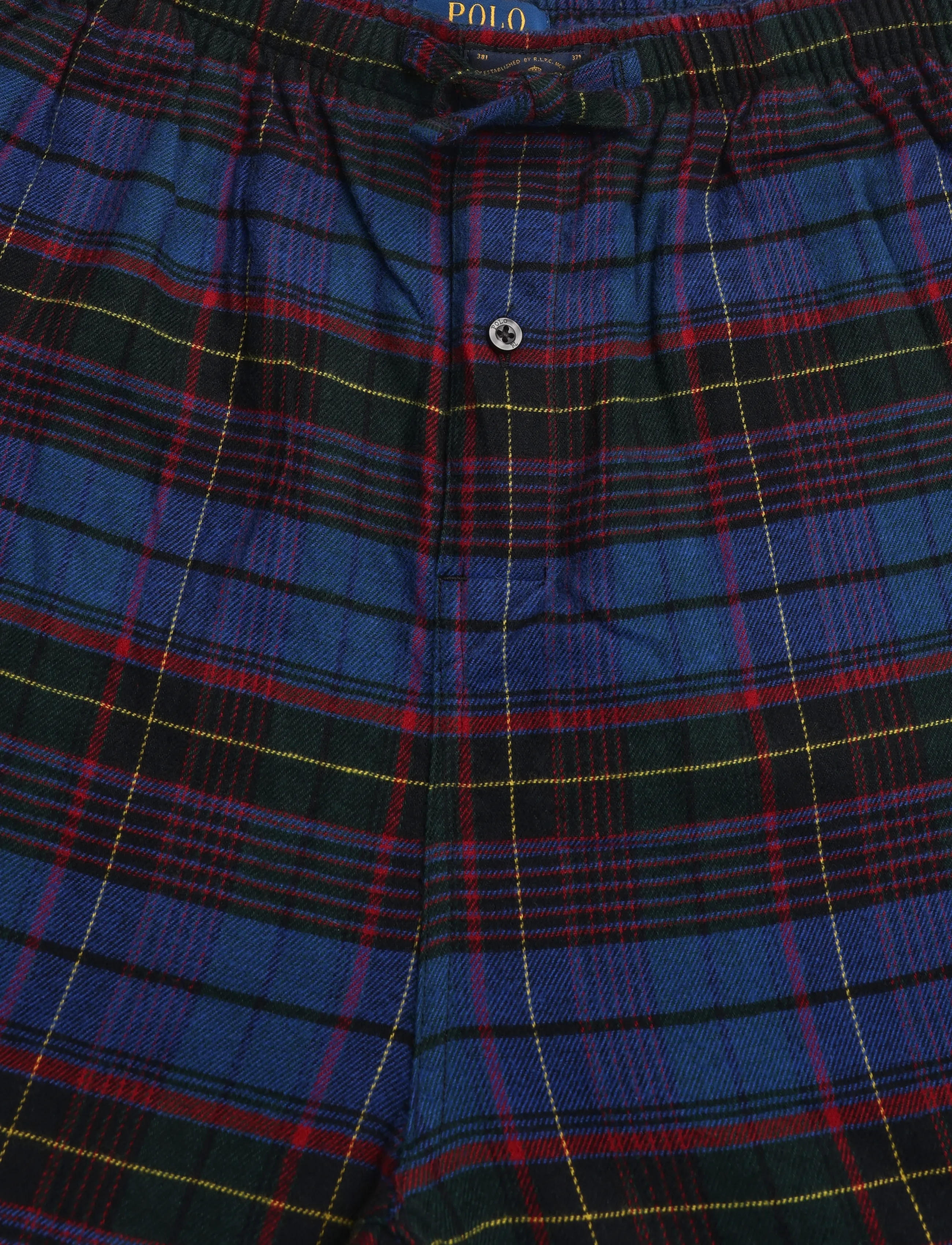 Polo Ralph Lauren - FLANNEL-SLE-SET - pidžaamakomplektid - green jewel blue - 4