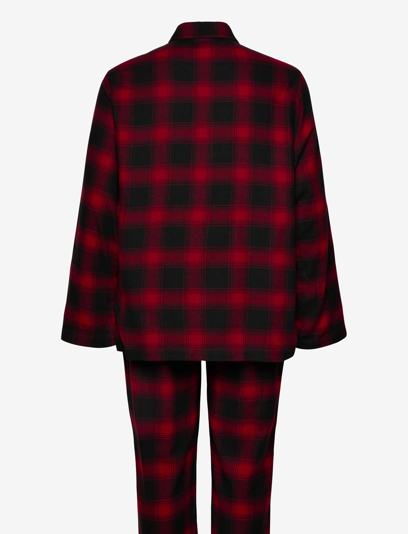 Polo Ralph Lauren - Polo Bear Plaid Flannel Pajama Set - red buffalo check - 2