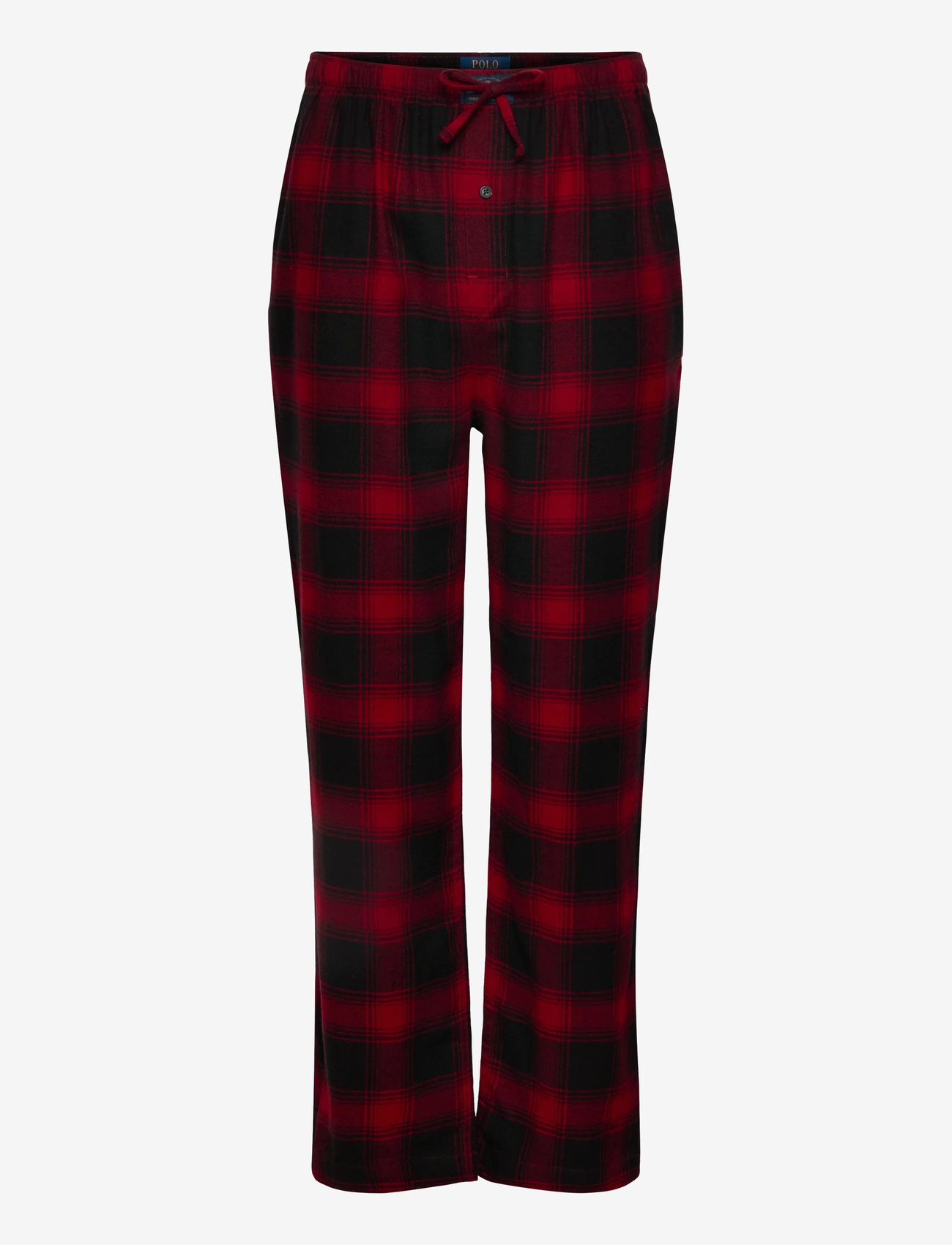 Polo Ralph Lauren - Polo Bear Plaid Flannel Pajama Set - red buffalo check - 3