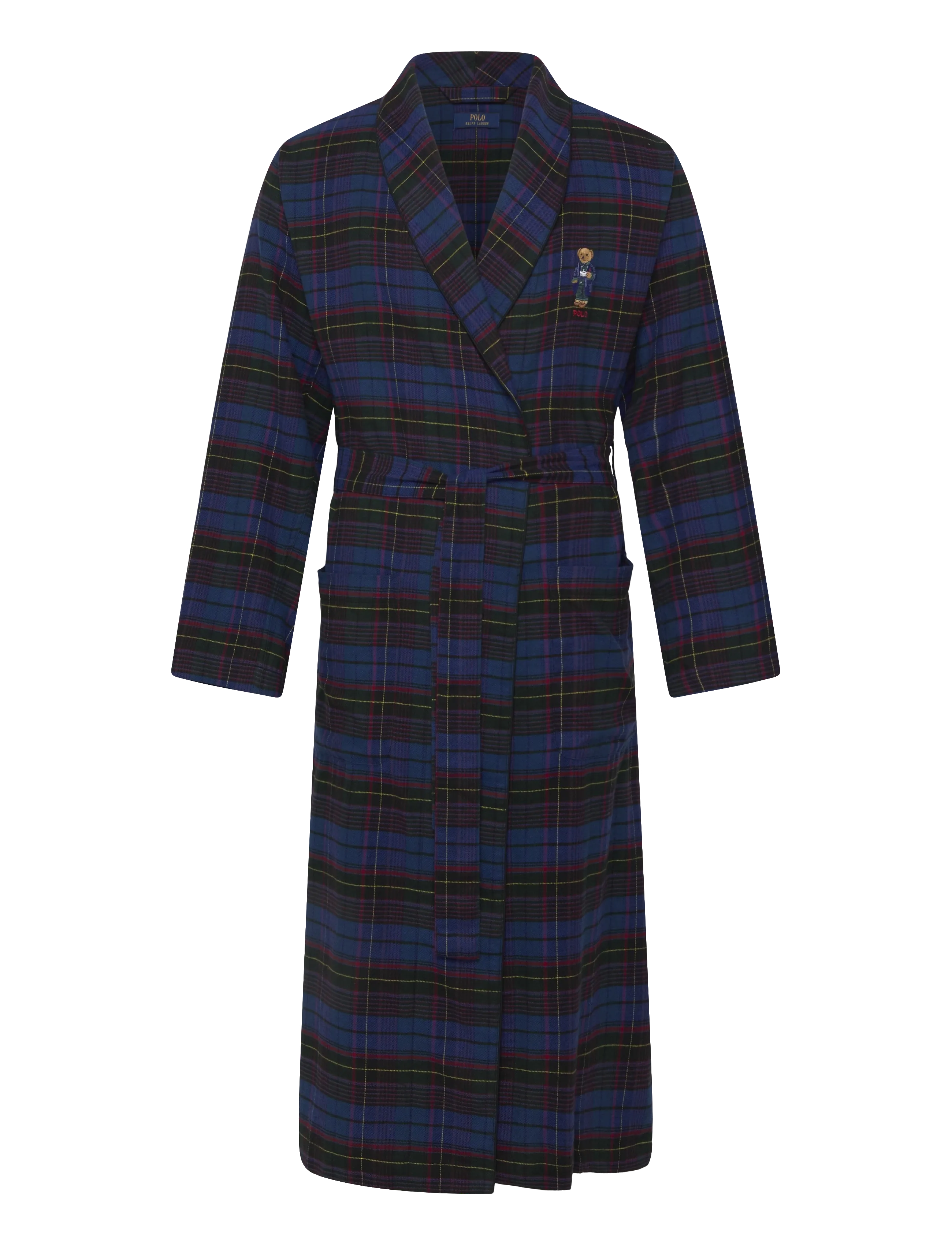 Polo Ralph Lauren FLANNEL-LNG-RBE - For ham - GREEN JEWEL BLUE / navy