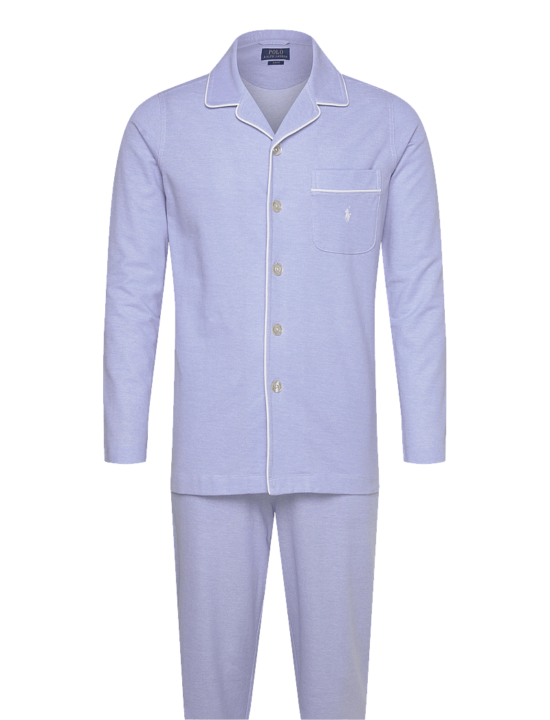 Polo Ralph Lauren - Cotton Mesh Pajama Set - pyjamasets - bsr blue - 0