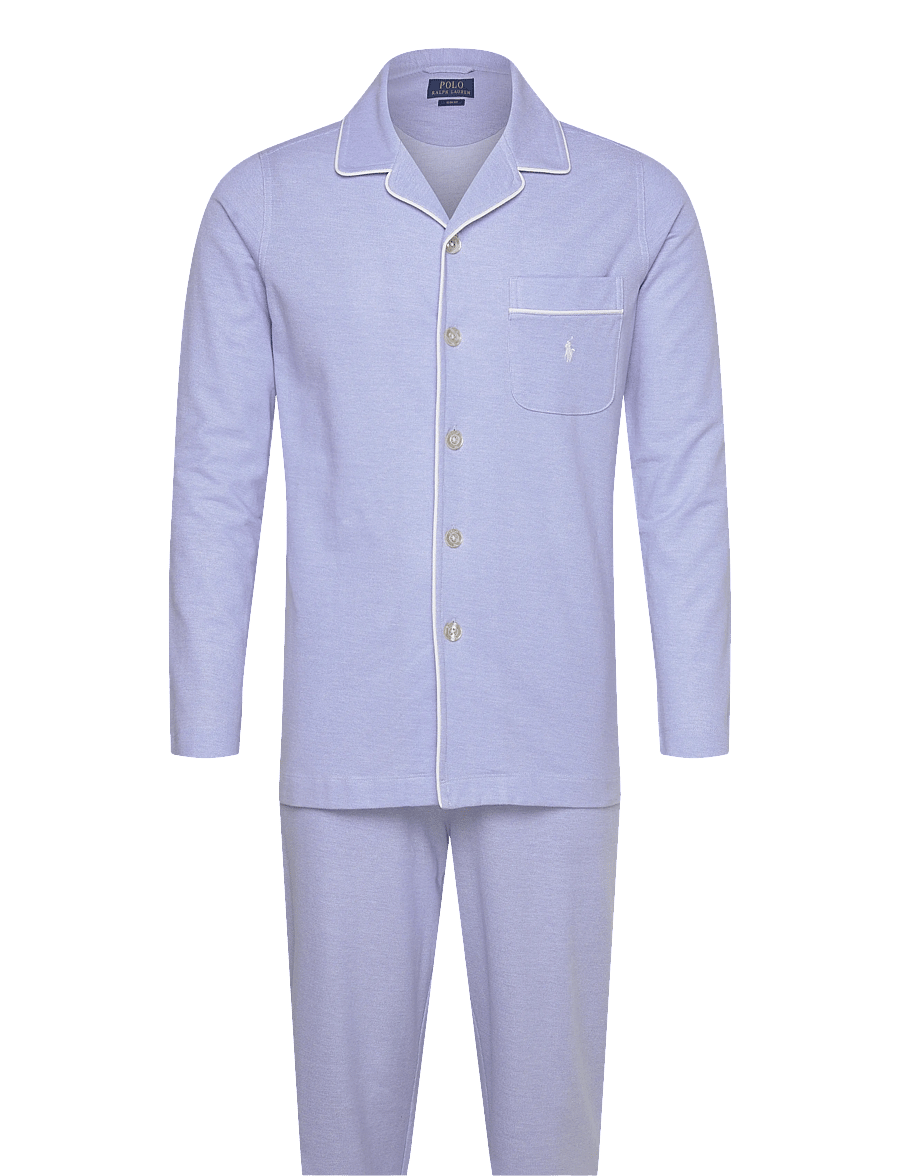 Polo Ralph Lauren - Cotton Mesh Pajama Set - pyjamasets - bsr blue - 1