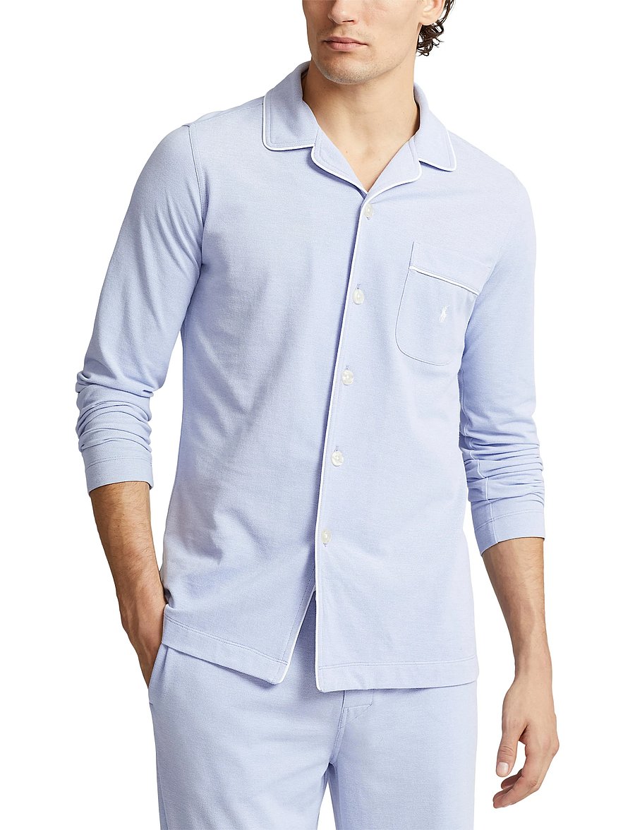 Polo Ralph Lauren - Cotton Mesh Pajama Set - pyjamasets - bsr blue - 0