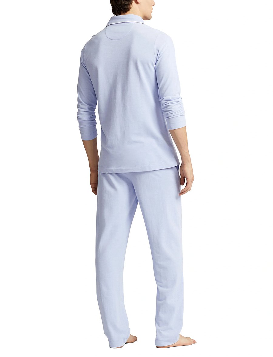Polo Ralph Lauren - Cotton Mesh Pajama Set - pyjamasets - bsr blue - 5