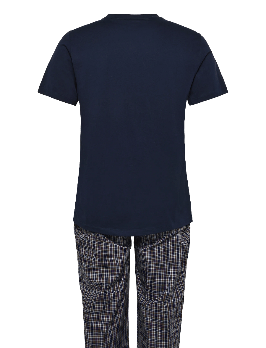 Polo Ralph Lauren - COTTON-SLE-SET - pidžaamakomplektid - navy/blue brown m - 1