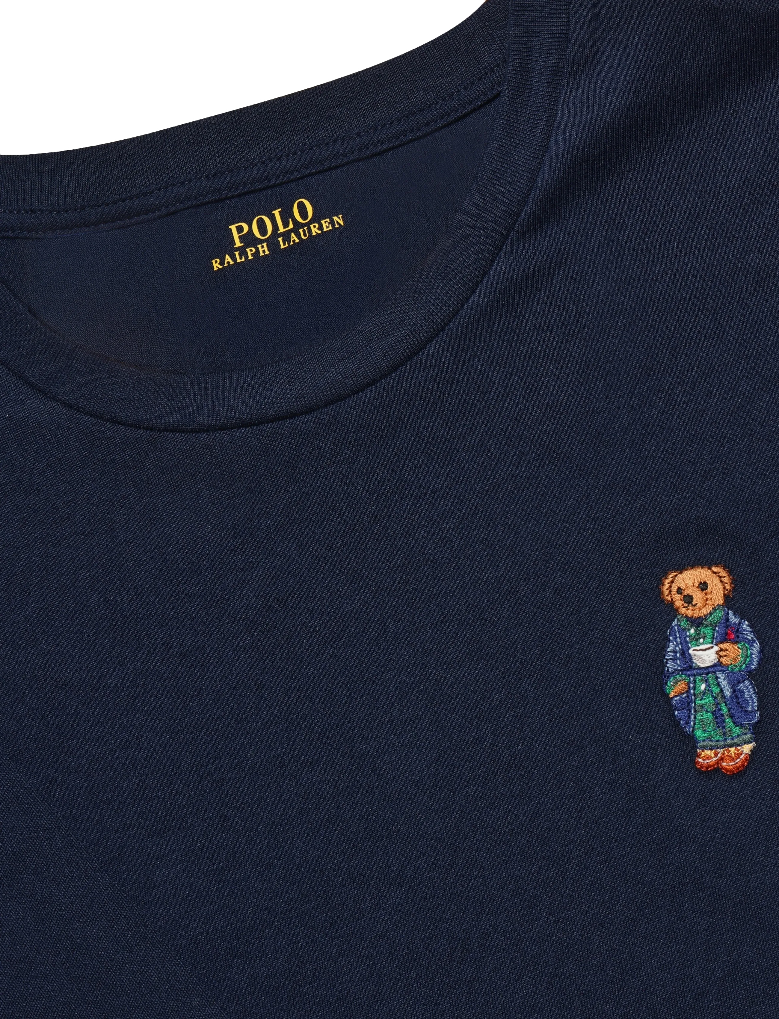 Polo Ralph Lauren - COTTON-SLE-SET - pidžaamakomplektid - navy/blue brown m - 4